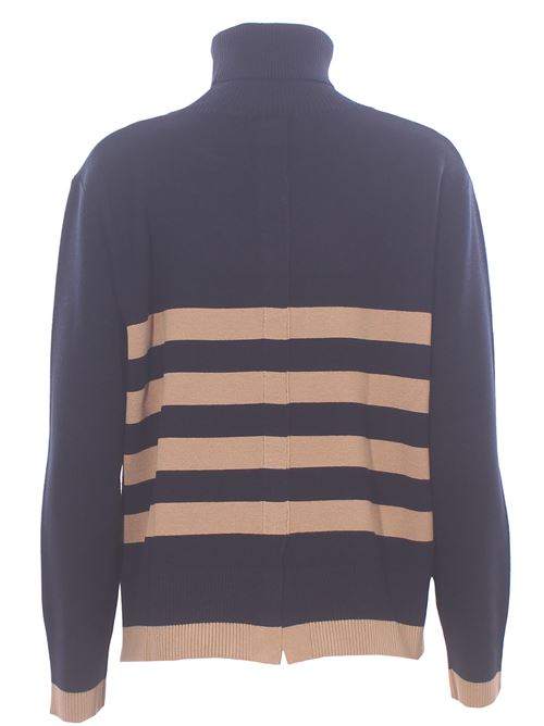 striped high neck ANNA SERAVALLI | S1982V02202/024